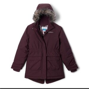 Girls' Columbia Nordic Strider II Waterproof Hooded Shell Jacket